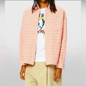 LOEWE Men’s Anagram zipper jacket